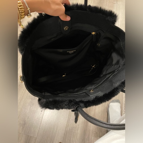 Ralph Lauran Faux Fur Large Tote - Picture 5 of 11